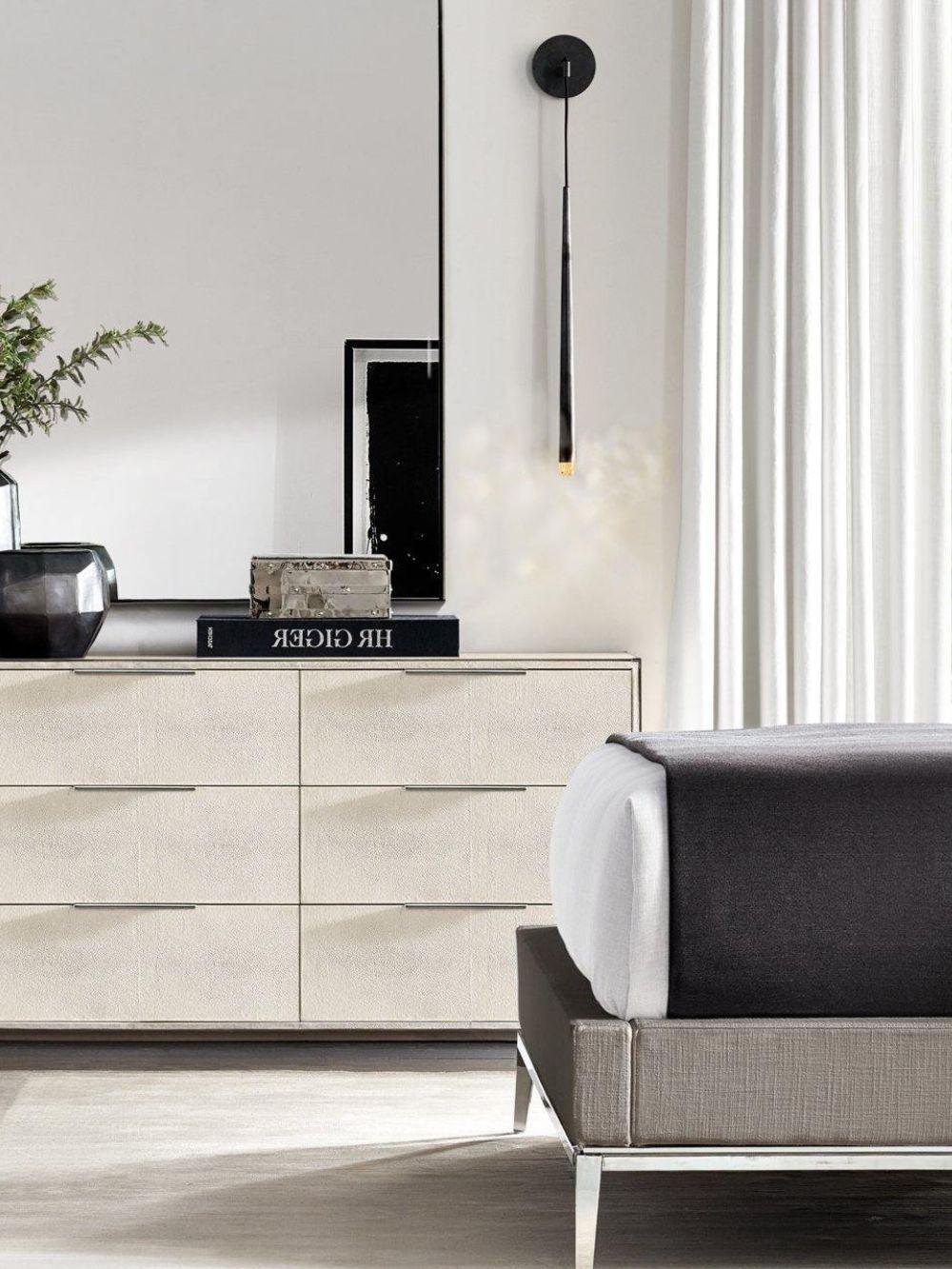 brass-cone-wall-lamp
