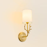 Brass Deer Head Wall Light