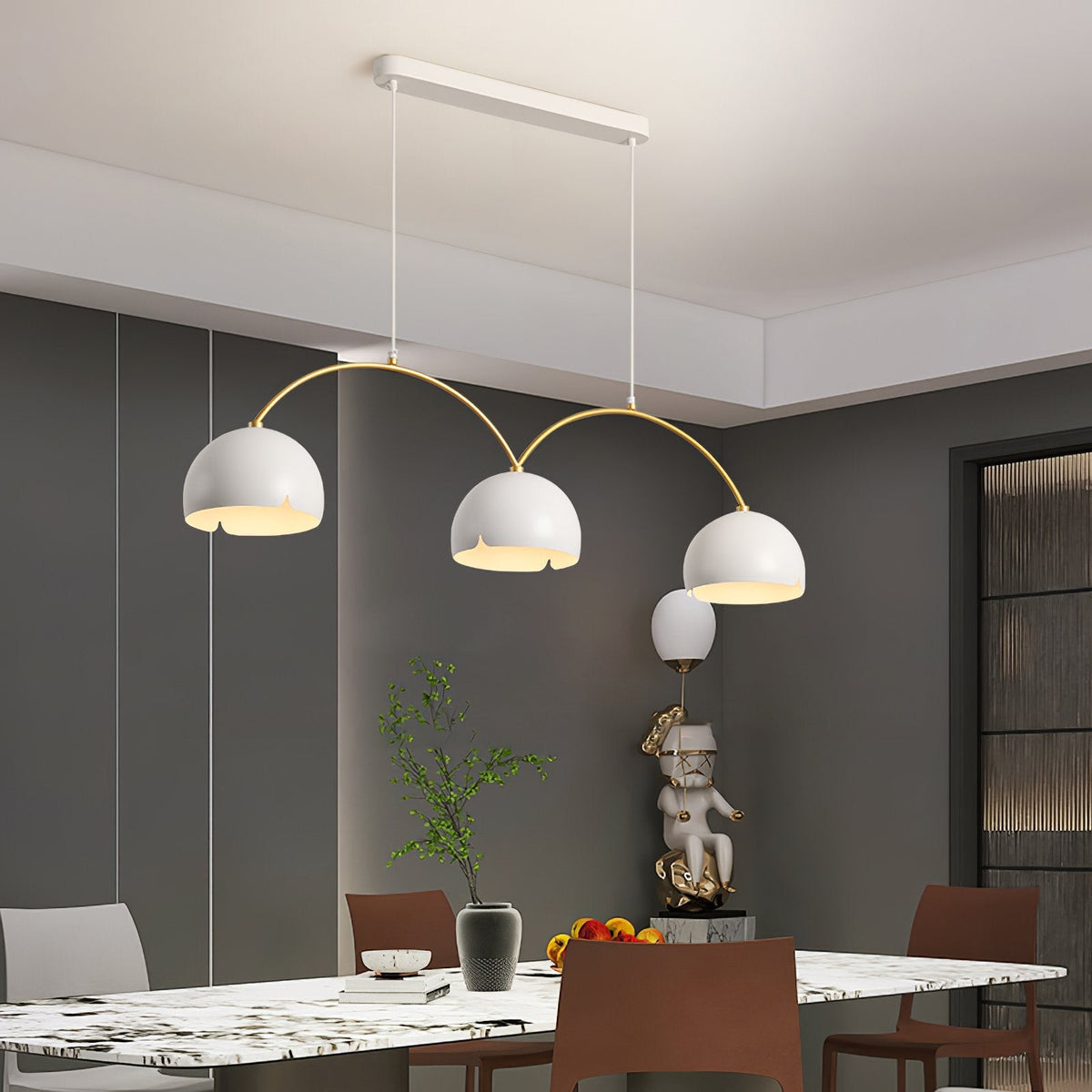 Carins Modern Metal Cluster Pendant Light for Dining Room and Living Room