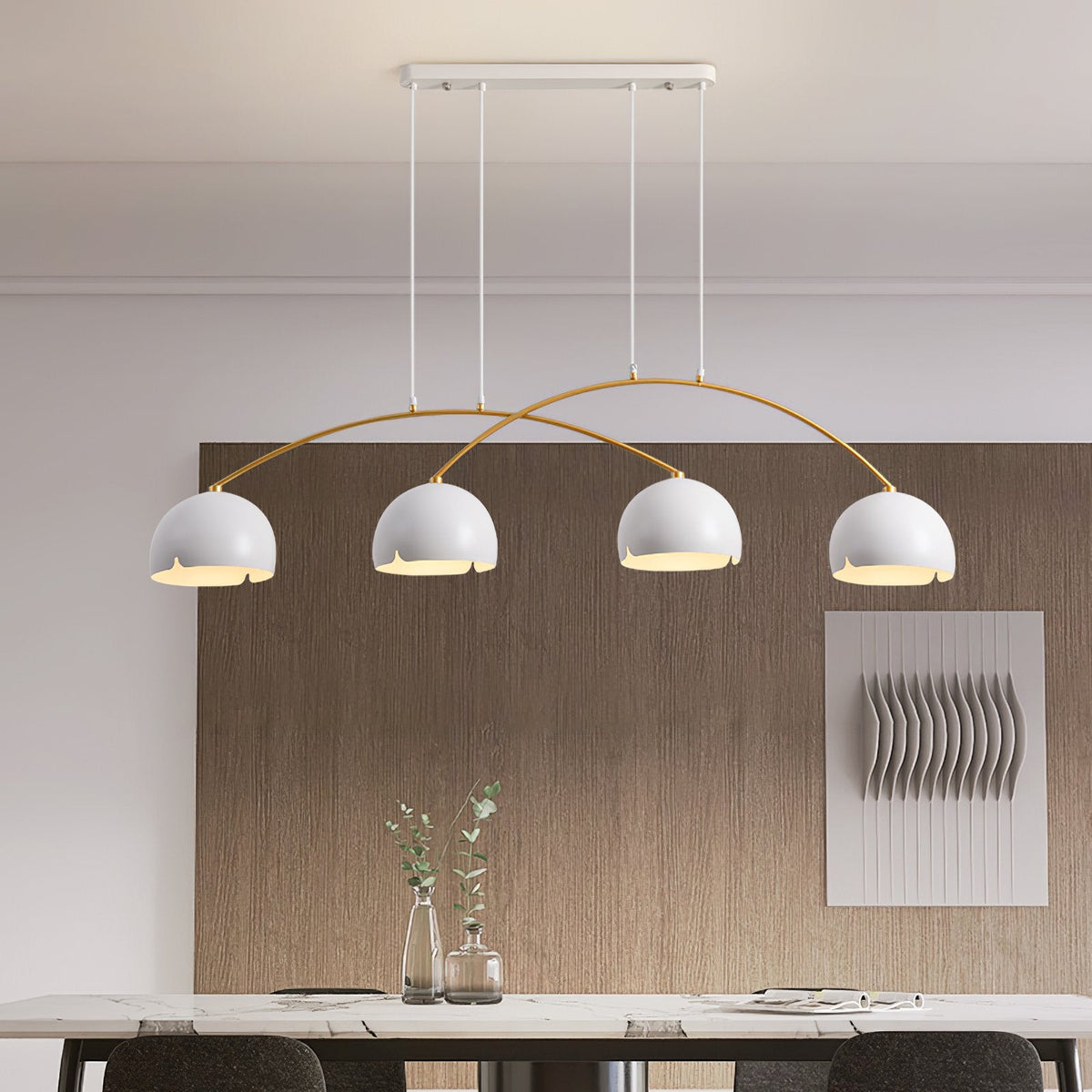 Carins Modern Metal Cluster Pendant Light for Dining Room and Living Room