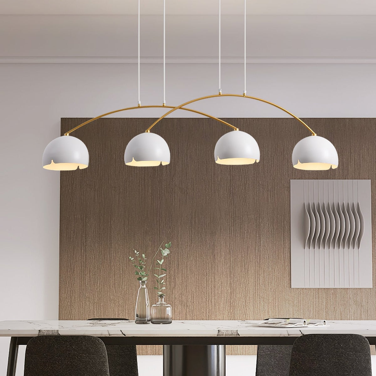 Carins Modern Metal Cluster Pendant Light for Dining Room and Living Room