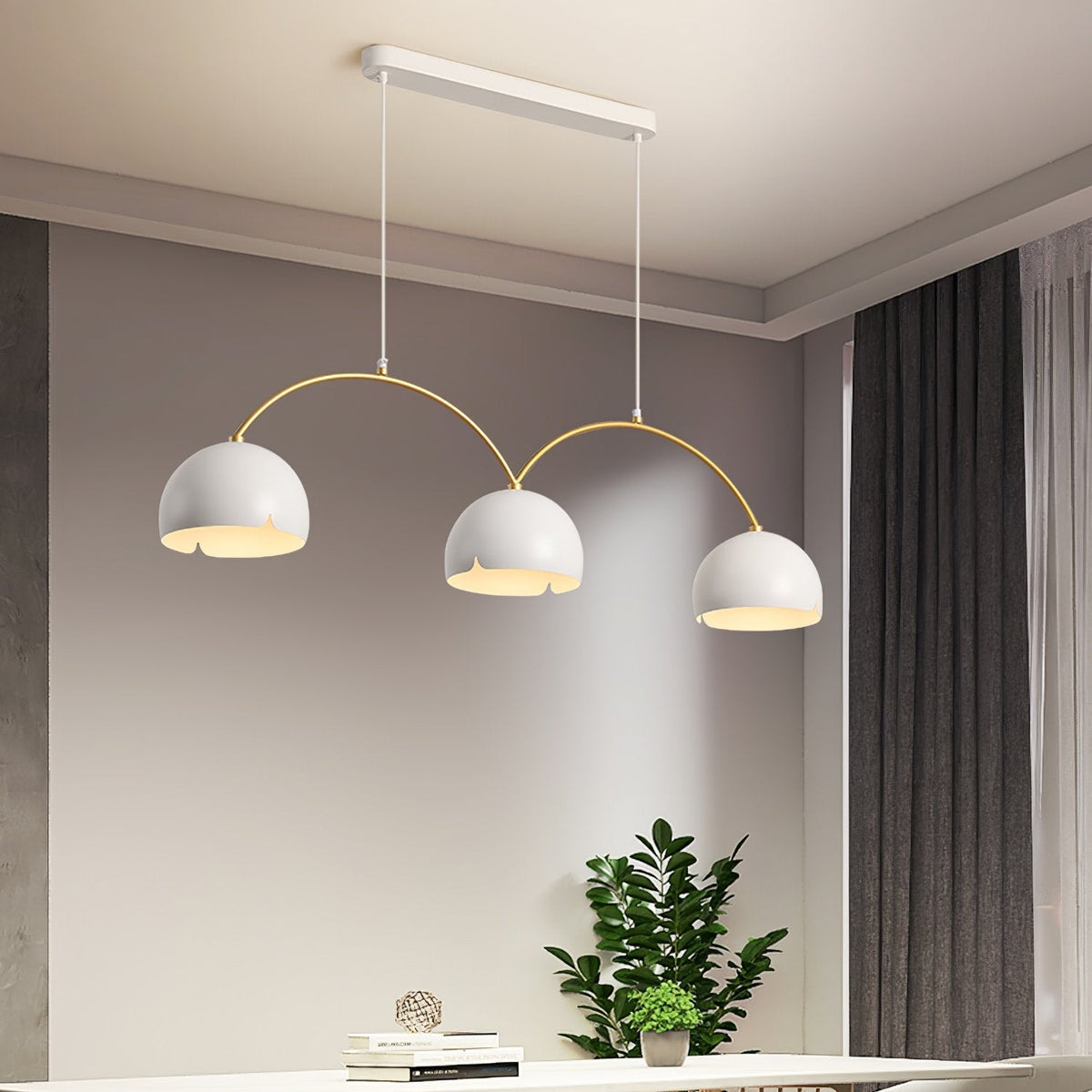 Carins Modern Metal Cluster Pendant Light for Dining Room and Living Room