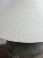 Carved Ceramic Table Lamp for Living Room | Handcrafted Luxury Lighting