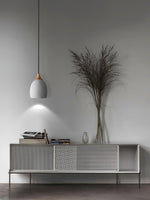 cement-solid-wood-pendant-light
