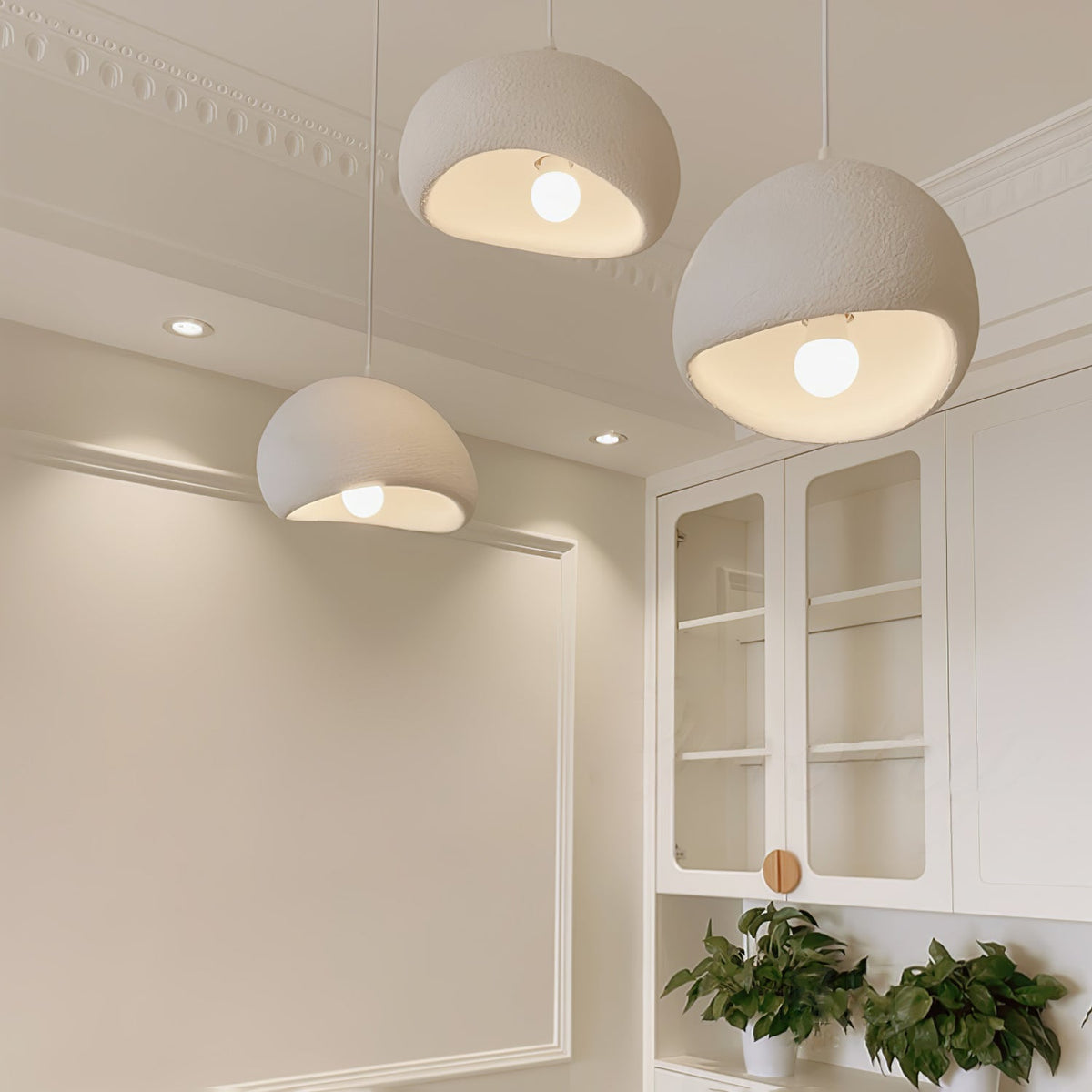 Cloud Pendant Swag Light Style B