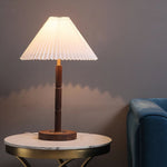 cone-pleated-table-lamp