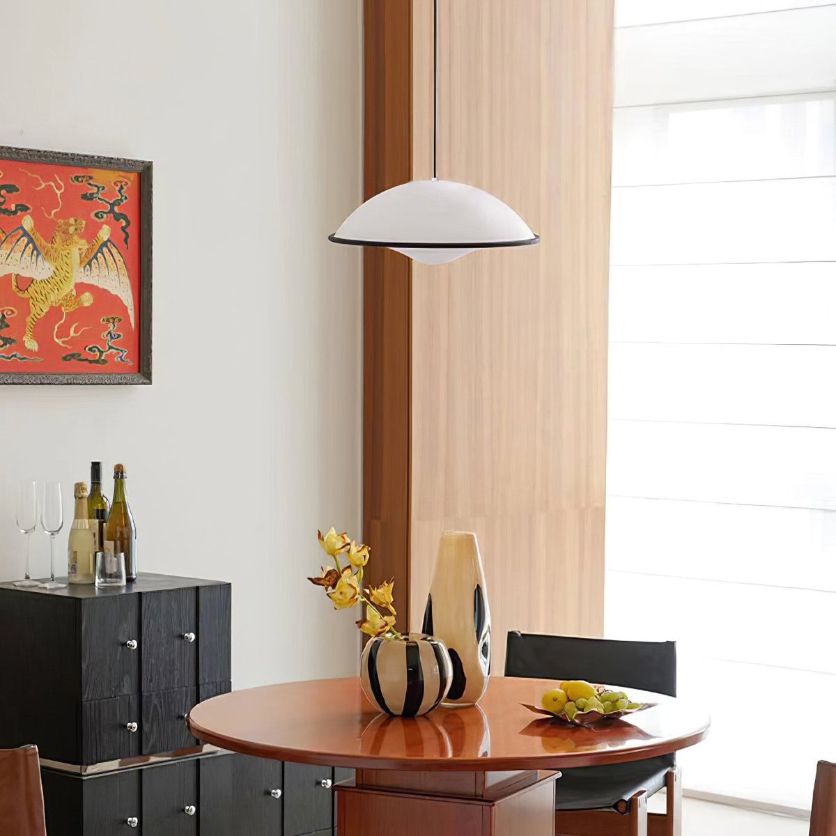 Cosmos UFO Pendant Light, Modern Minimalist LED Ceiling Lamp for Dining Room, Living Room, Bedroom