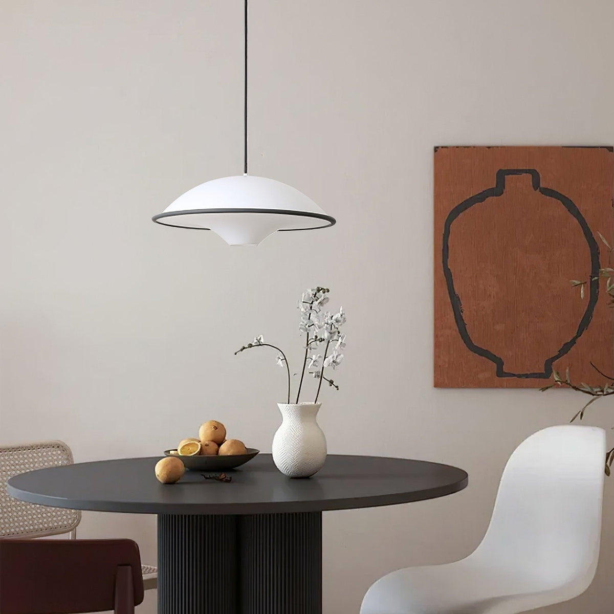 Cosmos UFO Pendant Light, Modern Minimalist LED Ceiling Lamp for Dining Room, Living Room, Bedroom