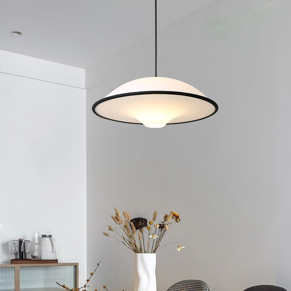 Cosmos UFO Pendant Light, Modern Minimalist LED Ceiling Lamp for Dining Room, Living Room, Bedroom