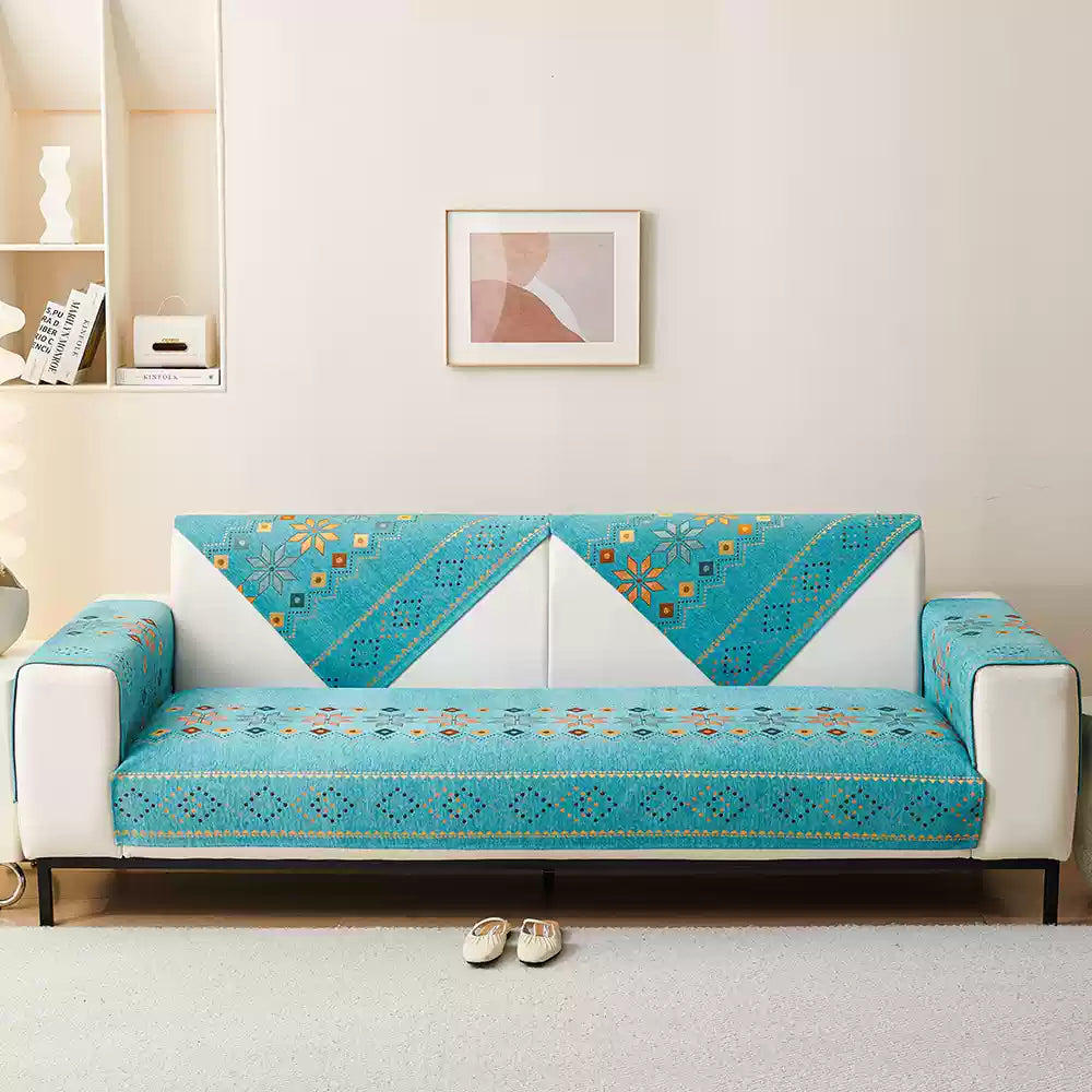 TheCarGoods All-Season Boho Blossom Sofa Cover