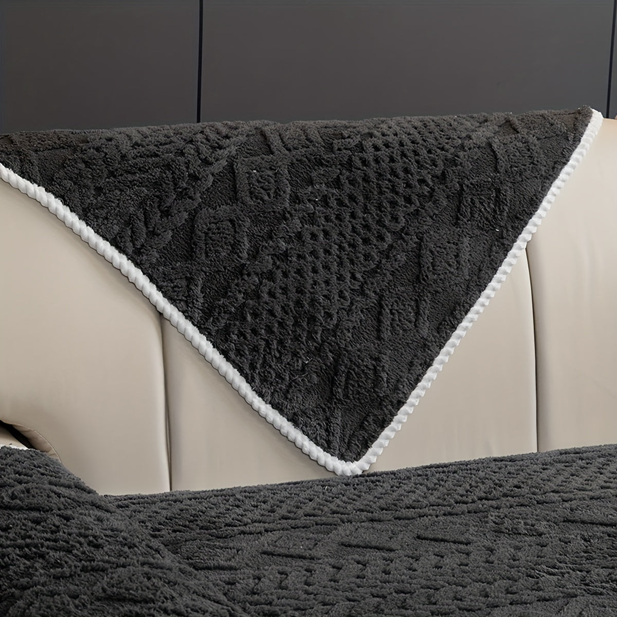 TheCarGoods Diamond Weave Cozy Sofa Cover