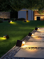 Cube Garden Light – Modern LED Outdoor Bollard for Patio & Pathway
