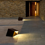 Cube Garden Light – Modern LED Outdoor Bollard for Patio & Pathway