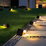 Cube Garden Light – Modern LED Outdoor Bollard for Patio & Pathway
