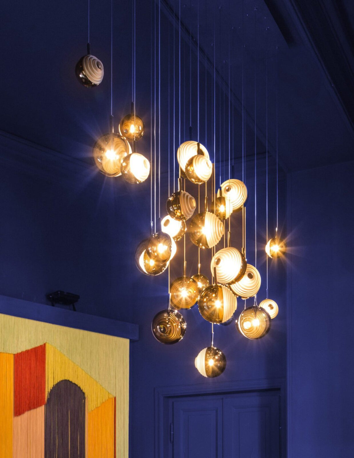 Luxury Crystal Star Pendant Light | Modern Ceiling Fixture for Dining Room & Living Room