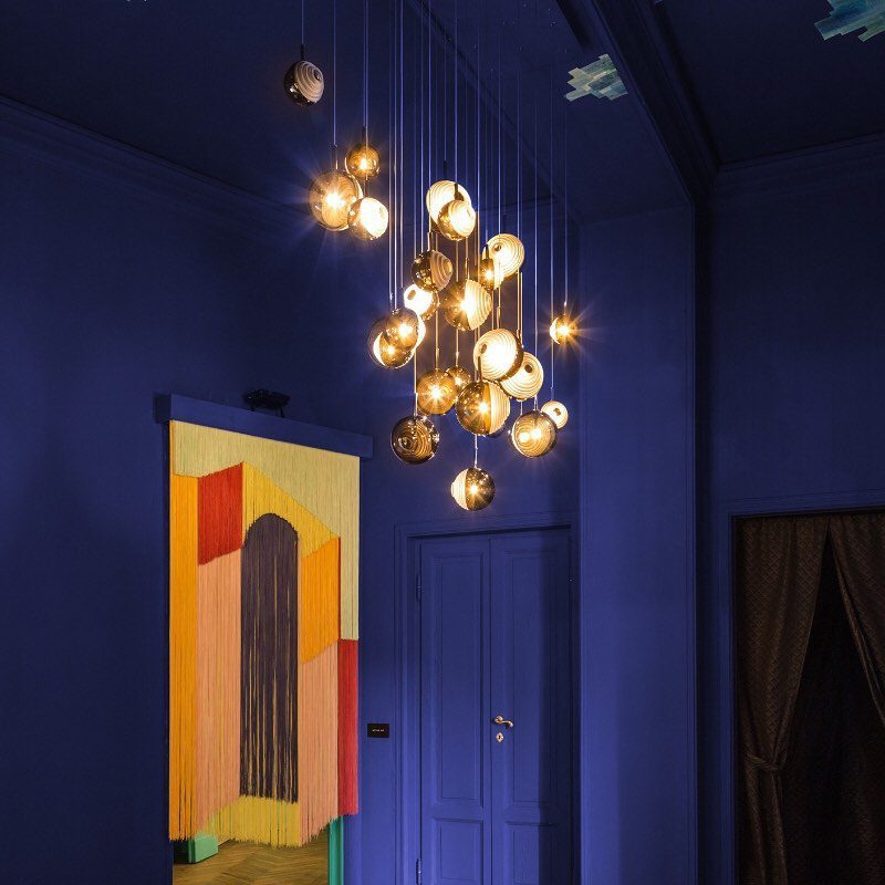 Luxury Crystal Star Pendant Light | Modern Ceiling Fixture for Dining Room & Living Room