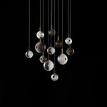 Luxury Crystal Star Pendant Light | Modern Ceiling Fixture for Dining Room & Living Room