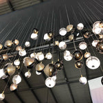 Luxury Crystal Star Pendant Light | Modern Ceiling Fixture for Dining Room & Living Room