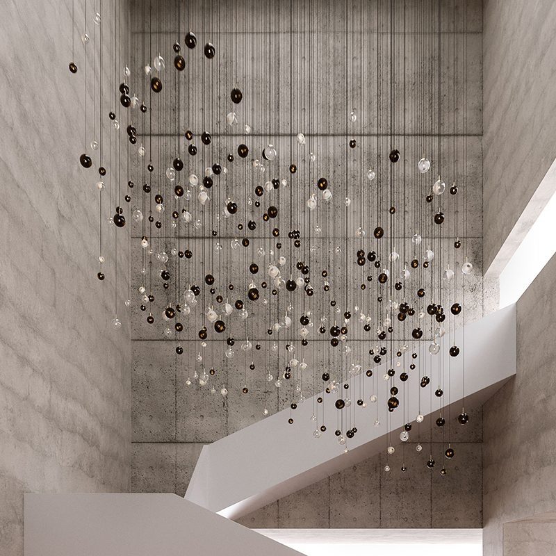 Luxury Crystal Star Pendant Light | Modern Ceiling Fixture for Dining Room & Living Room