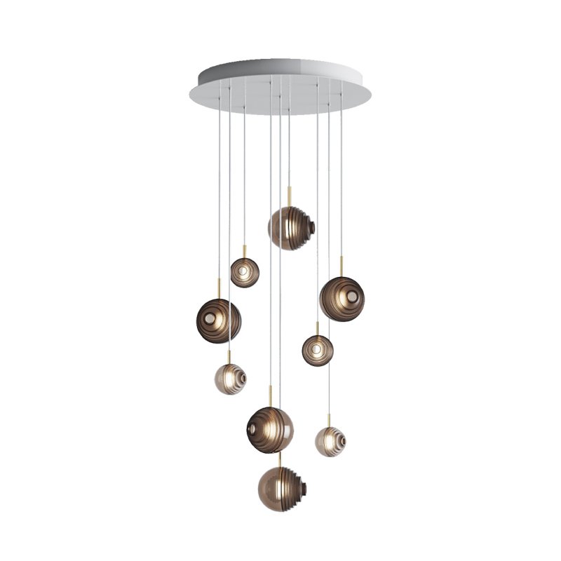 Luxury Crystal Star Pendant Light | Modern Ceiling Fixture for Dining Room & Living Room