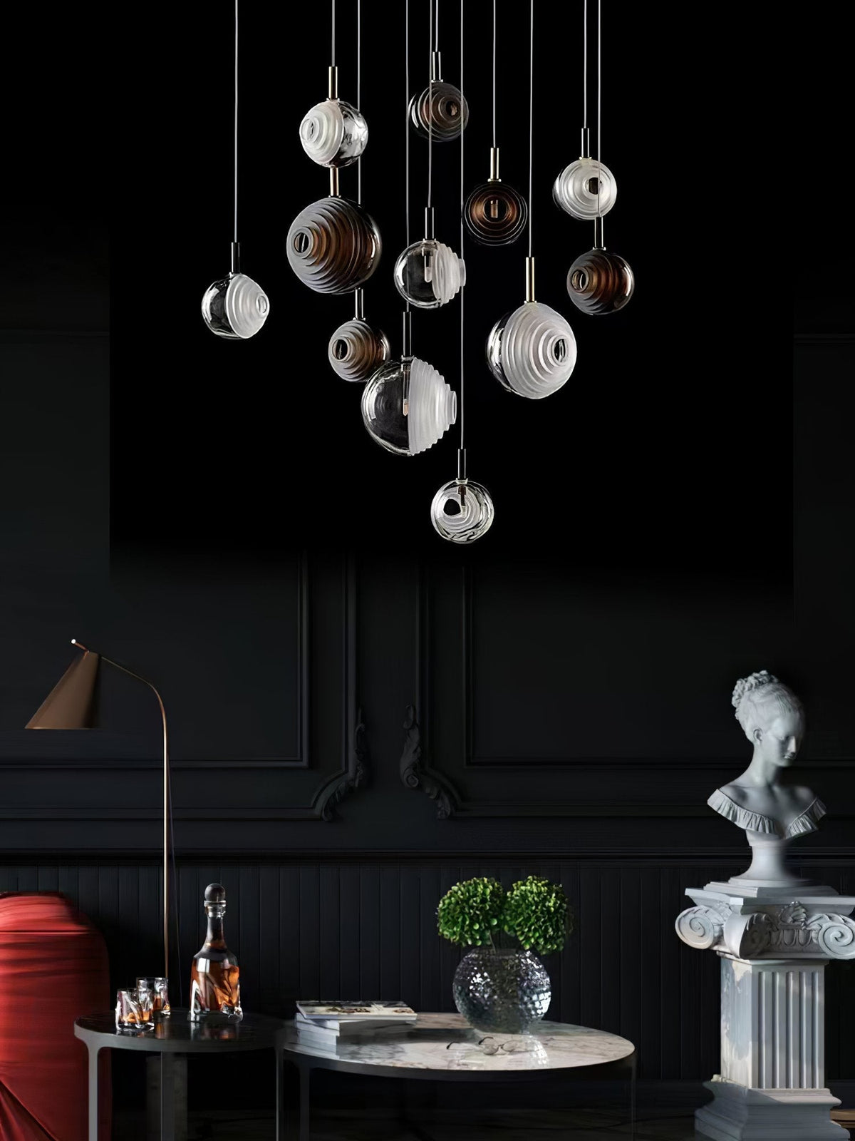 Luxury Crystal Star Pendant Light | Modern Ceiling Fixture for Dining Room & Living Room