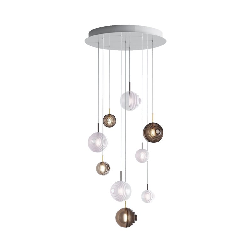 Luxury Crystal Star Pendant Light | Modern Ceiling Fixture for Dining Room & Living Room