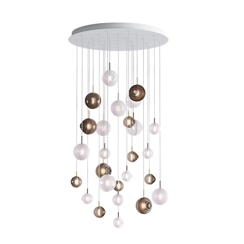 Luxury Crystal Star Pendant Light | Modern Ceiling Fixture for Dining Room & Living Room