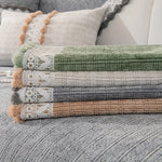 TheCarGoods Cozy Chenille Boho Sofa Cover