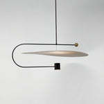 Dilano Modern LED Pendant Light Nordic Minimalist Chandelier for Dining Room & Living Room