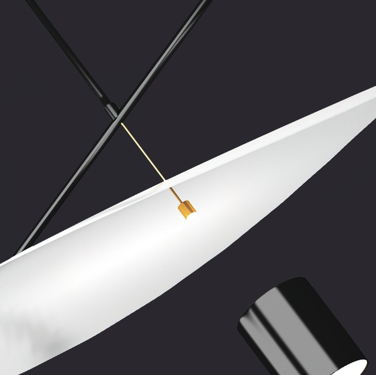 Dilano Modern LED Pendant Light Nordic Minimalist Chandelier for Dining Room & Living Room
