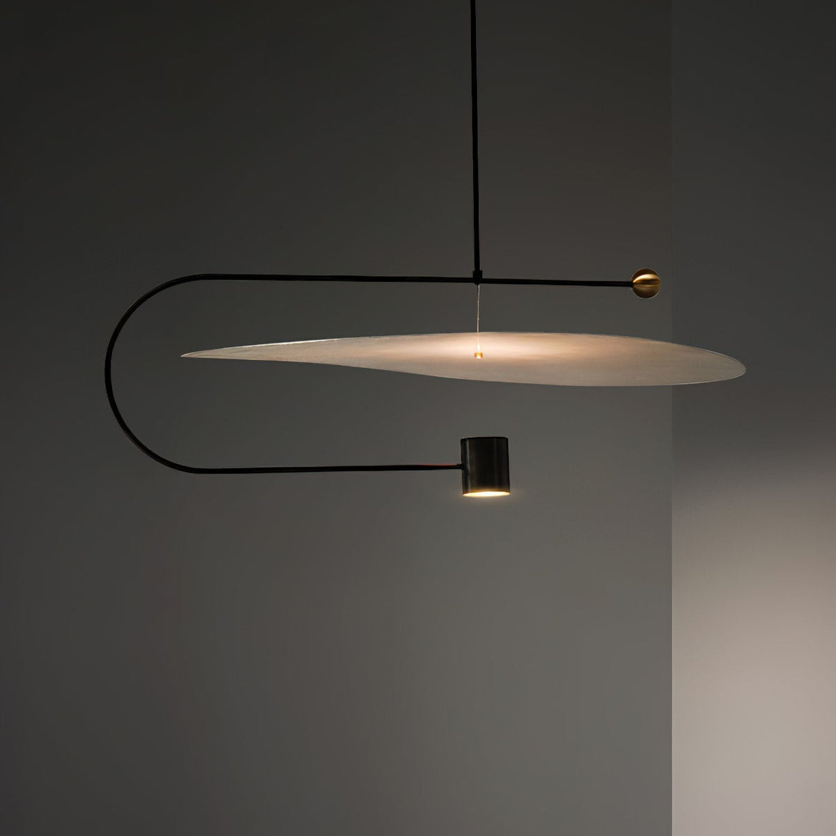 Dilano Modern LED Pendant Light Nordic Minimalist Chandelier for Dining Room & Living Room