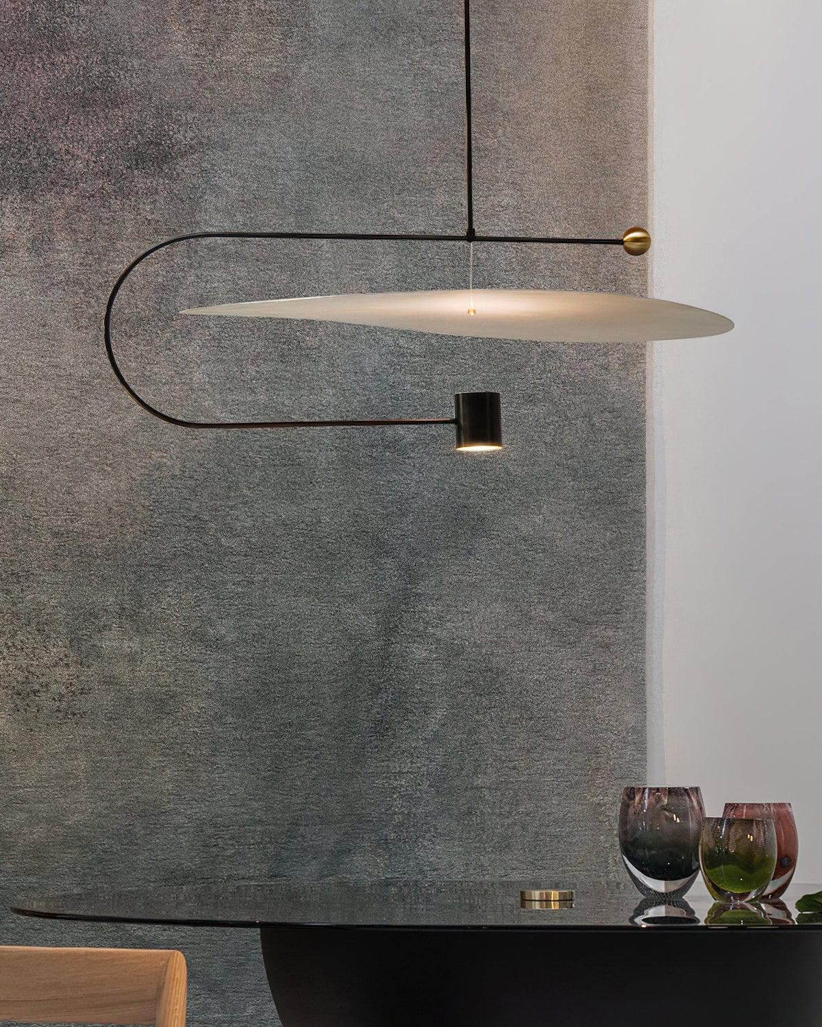 Dilano Modern LED Pendant Light Nordic Minimalist Chandelier for Dining Room & Living Room