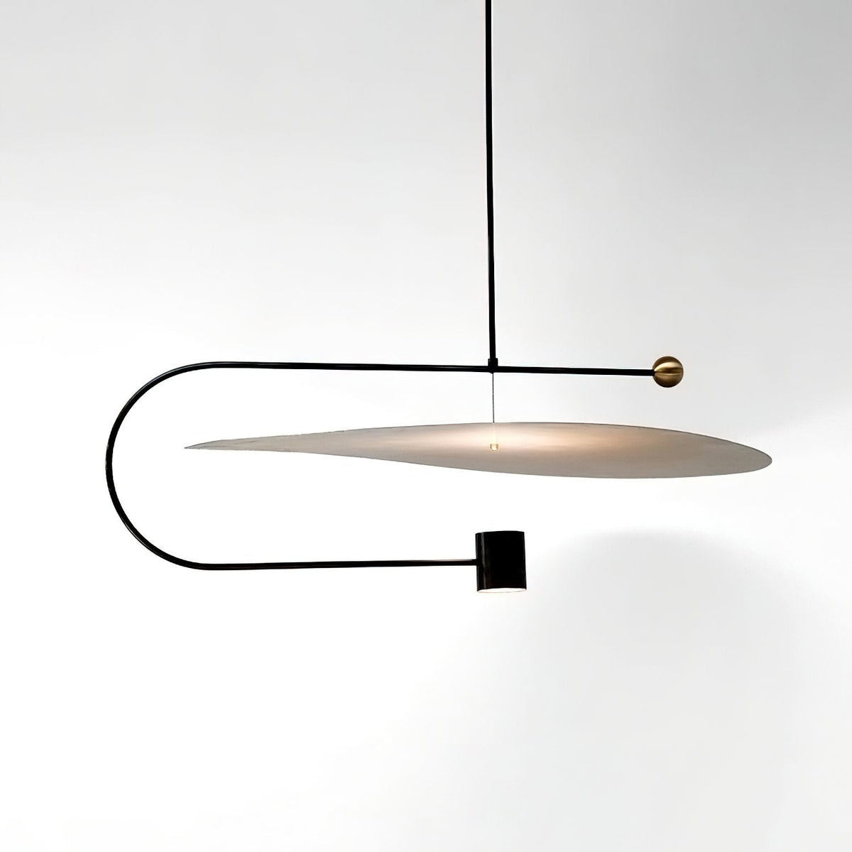 Dilano Modern LED Pendant Light Nordic Minimalist Chandelier for Dining Room & Living Room