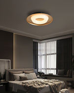 Modern LED Ceiling Light Flush Mount Donut Chandelier for Living Room Bedroom