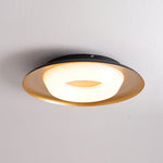 Modern LED Ceiling Light Flush Mount Donut Chandelier for Living Room Bedroom
