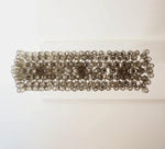 Elegant Smoked Murano Poliedri Glass Chandelier