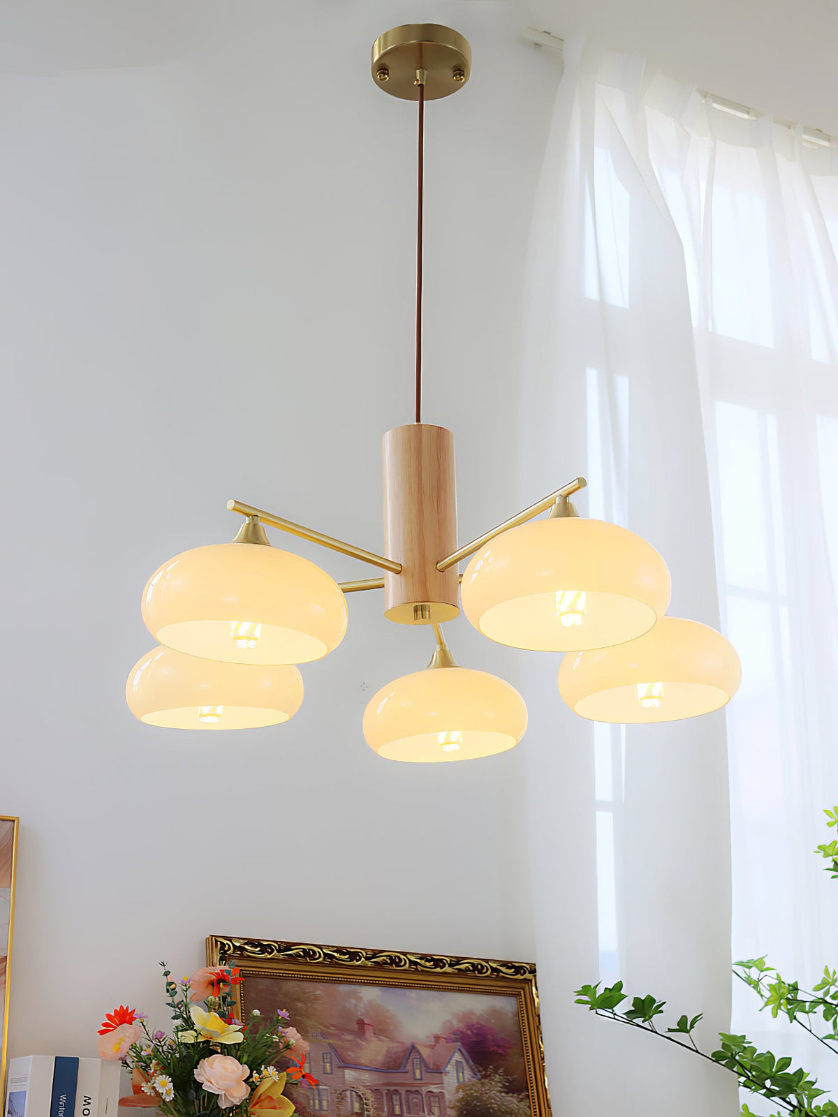 elliptical-persimmon-chandelier