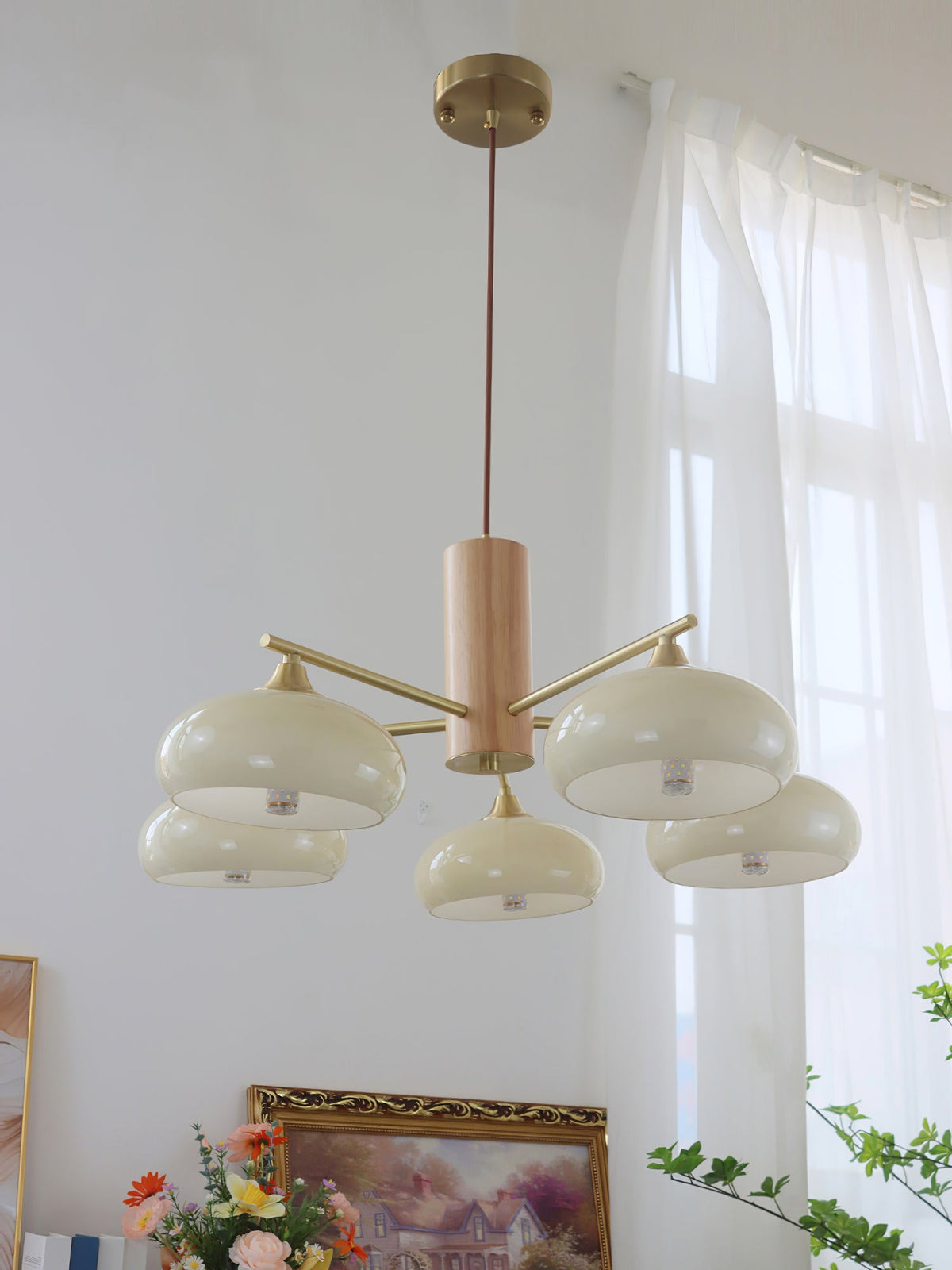elliptical-persimmon-chandelier