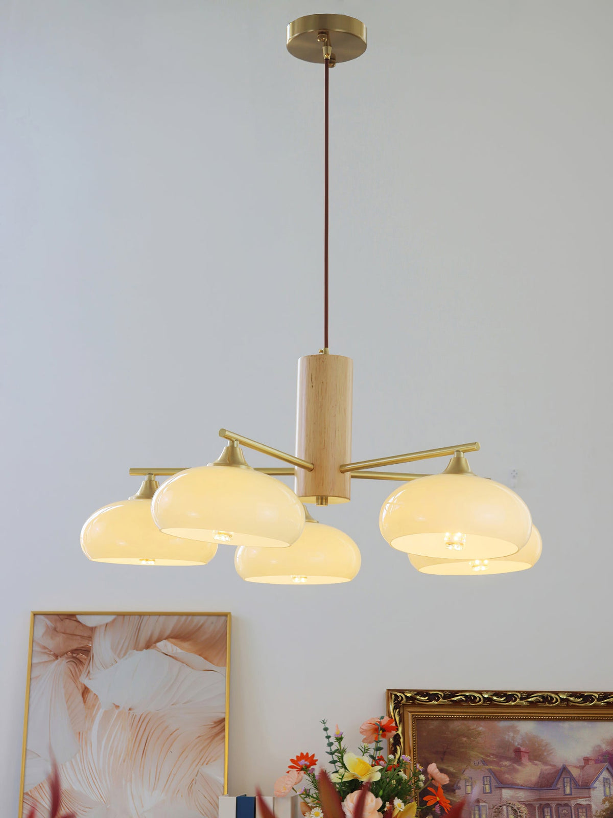 elliptical-persimmon-chandelier