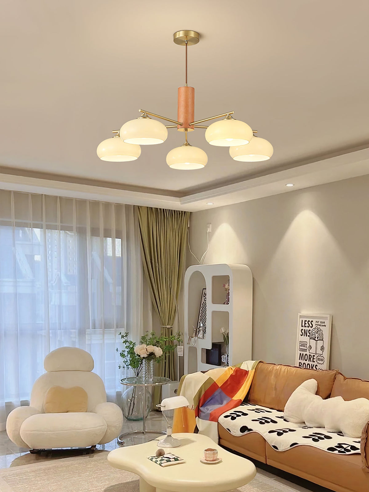 elliptical-persimmon-chandelier