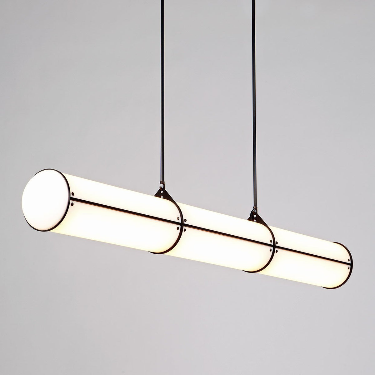 Cylindrical Endless Pendant Light