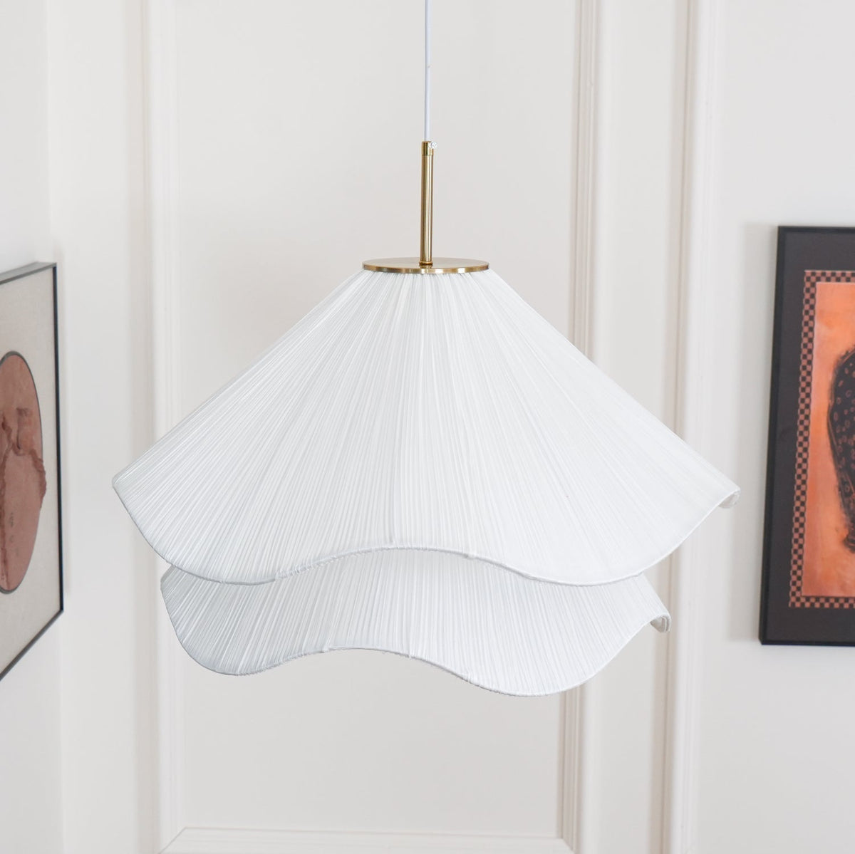 Ethereal Bloom Plug In Pendant Light