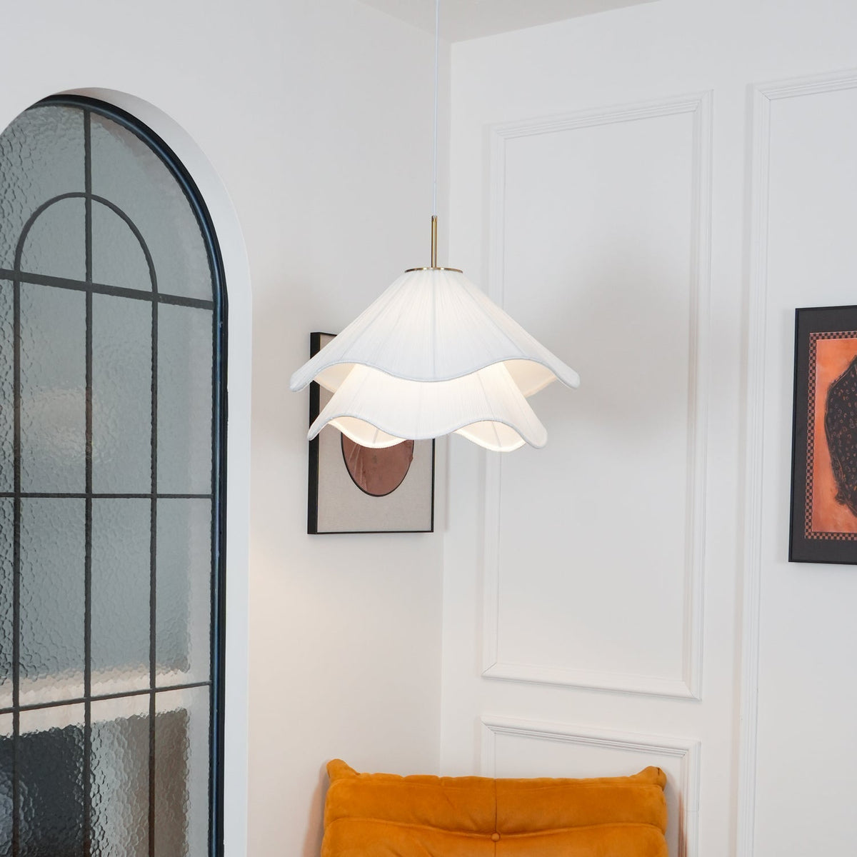 Ethereal Bloom Plug In Pendant Light