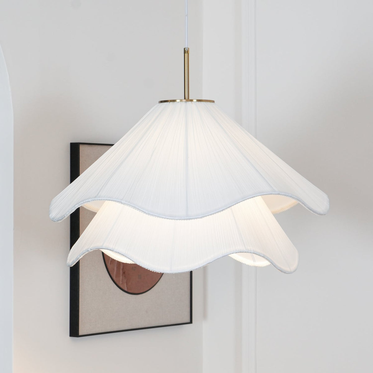 Ethereal Bloom Plug In Pendant Light