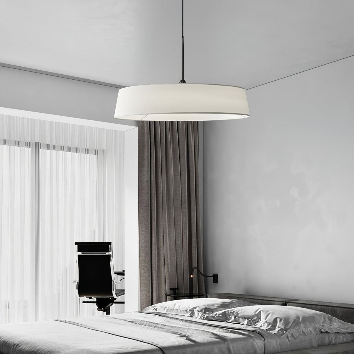 Exos Copper LED Pendant Light Modern Dining Room Fixture