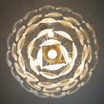 Exquisite Murano Transparent Glass Chandelier