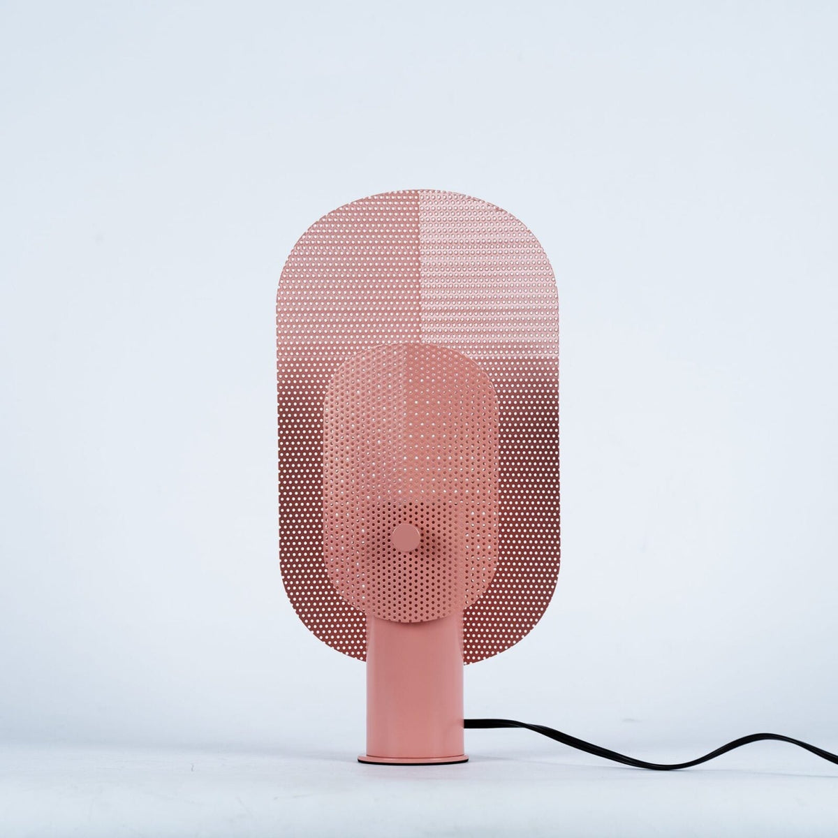 Filter Table Lamp - Modern Metal Accent Light for Bedroom, Living Room & Office