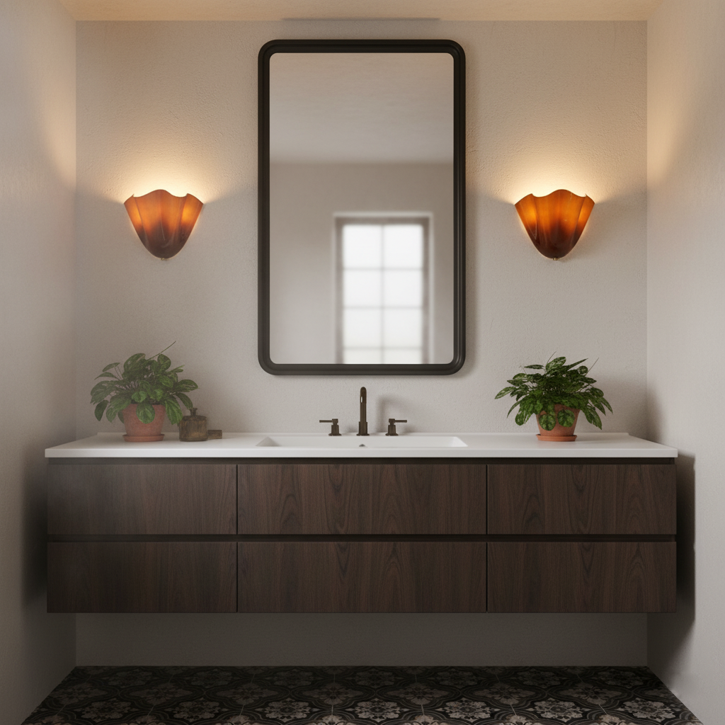 flower-glass-wall-lamp