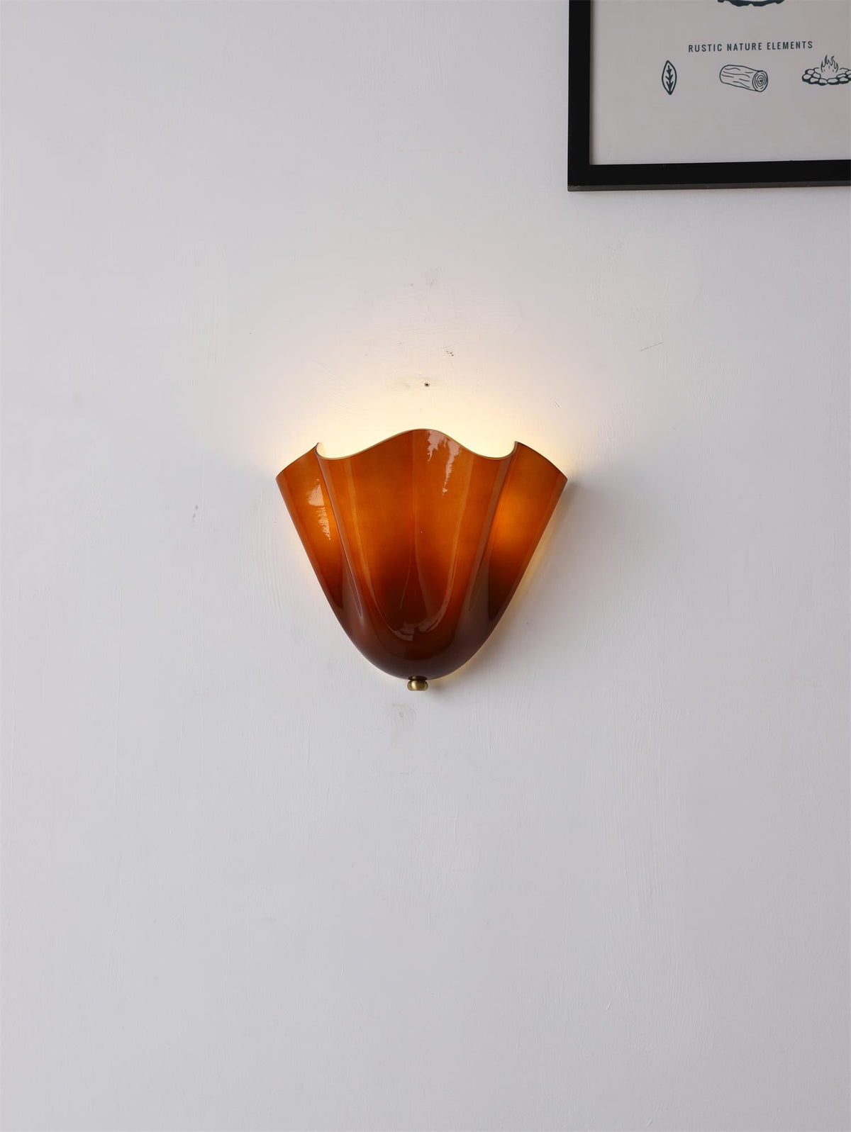 flower-glass-wall-lamp