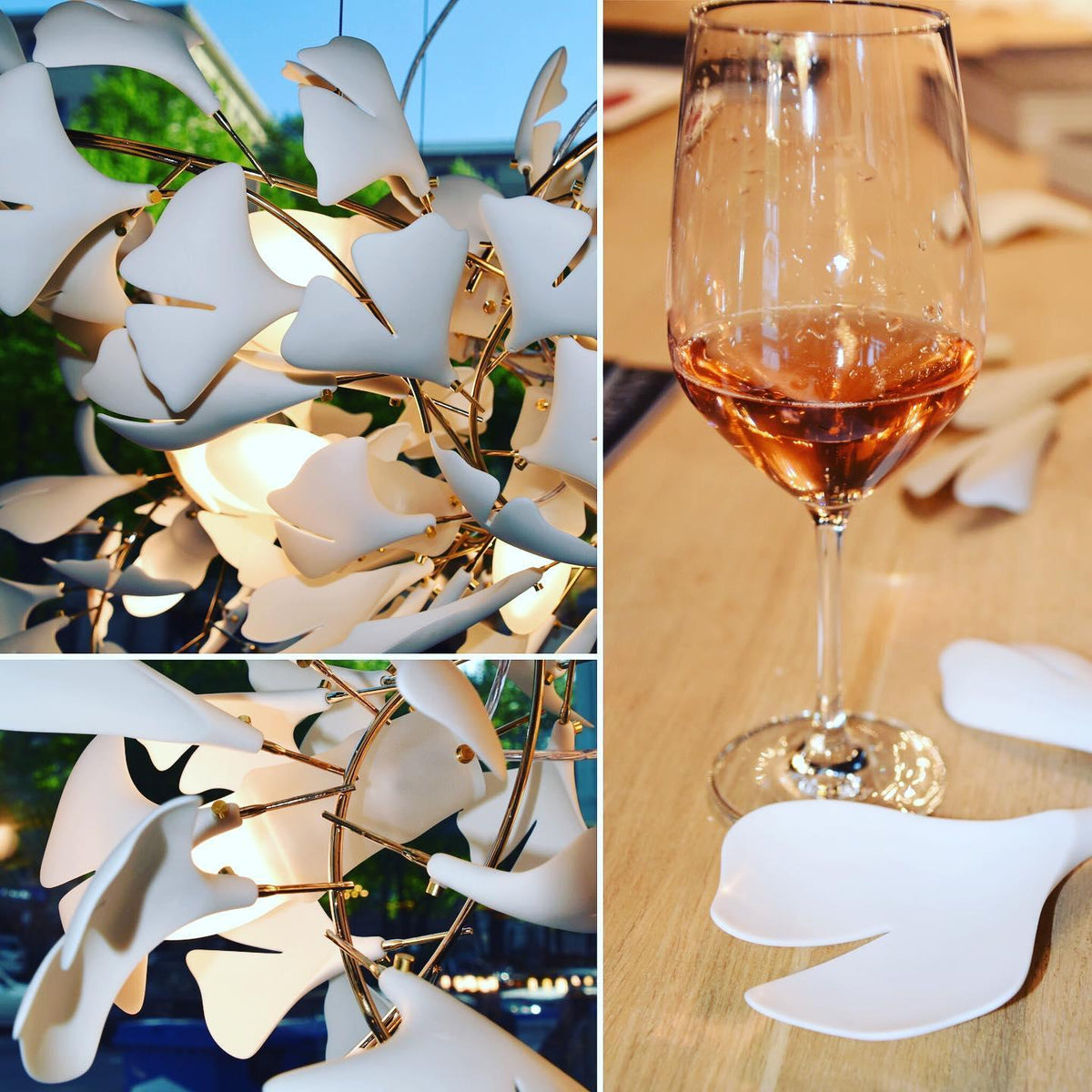 Gingko Chandelier E